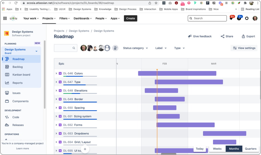 jira roadmap25